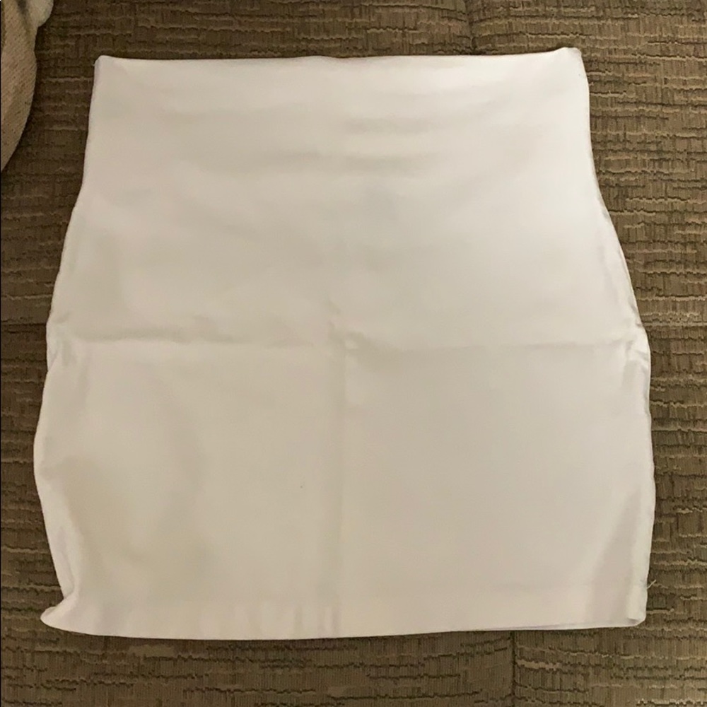 White skirt